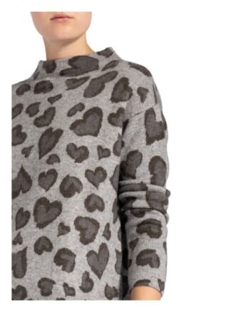 CosyLovePure Cashmere-Pullover Damen, Grau