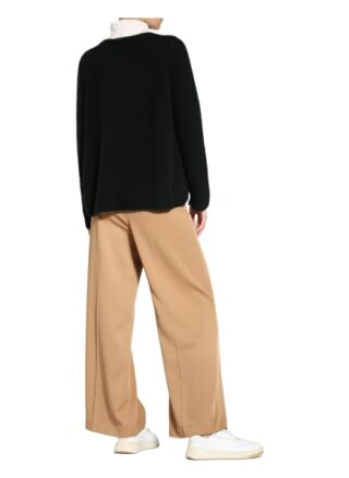 CosyLovePure Cashmere-Pullover Damen, Schwarz