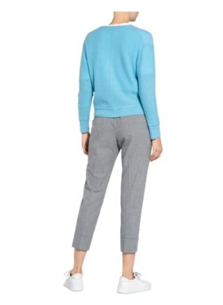 CosyLovePure Cashmere-Strickjacke Damen, Blau