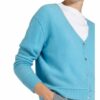 CosyLovePure Cashmere-Strickjacke Damen, Blau