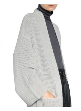 CosyLovePure Strickhülle Damen, Grau