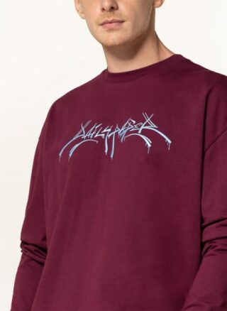 DAILY PAPER Lekan Longsleeve Herren, Rot