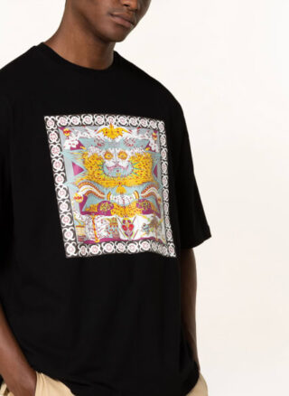 DAILY PAPER Levin T-Shirt Herren, Schwarz