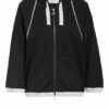 DEHA Strickjacke Damen, Schwarz