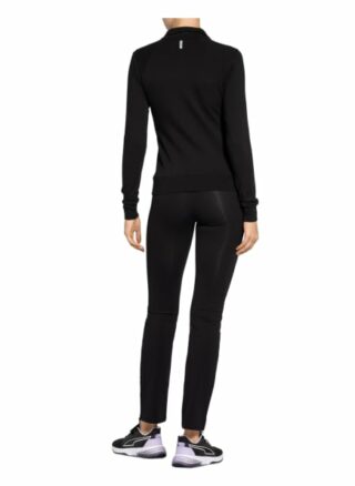 DEHA Sweatjacke Damen, Schwarz
