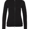 DEHA Sweatjacke Damen, Schwarz