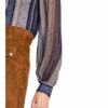 DESOTO Pia Hemdbluse Damen, Blau