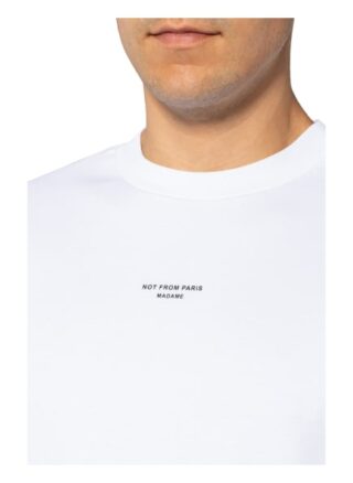 DRÔLE DE MONSIEUR Perm T-Shirt Herren, Weiß