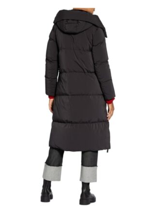 DUNO Fully Daunenmantel Damen, Schwarz