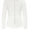 Damsel in a dress Aretha Hemdbluse Damen, Weiß