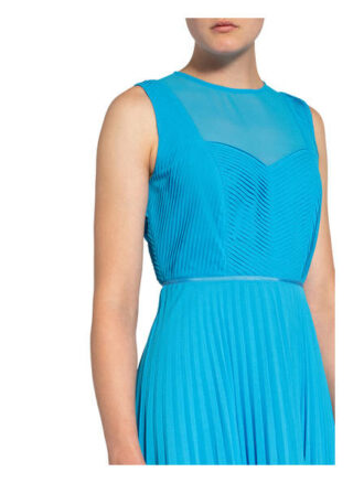 Damsel in a dress Edythe Plisseekleid Damen, Blau