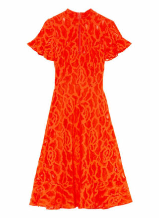 Damsel in a dress Lulu Spitzenkleid Damen, Orange
