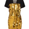 Damsel in a dress Shula Cocktailkleid Damen, Gold