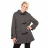 De La Creme Coat Damen, Grau