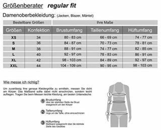 Deercraft Ledermantel Damen, Blau