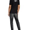 Denham Davis T-Shirt Herren, Schwarz