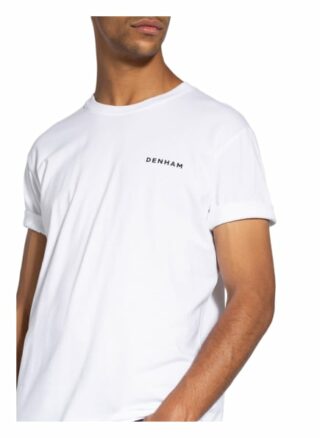 Denham Davis T-Shirt Herren, Weiß