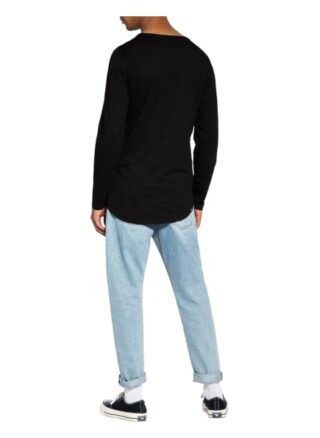 Denham Ingo Longsleeve Herren, Schwarz