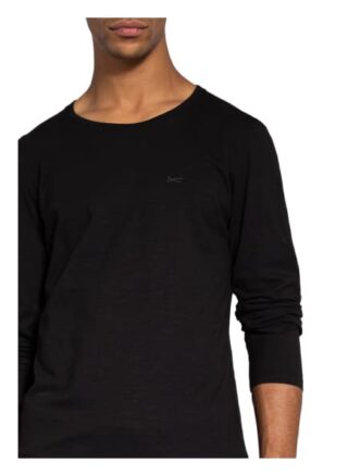 Denham Ingo Longsleeve Herren, Schwarz