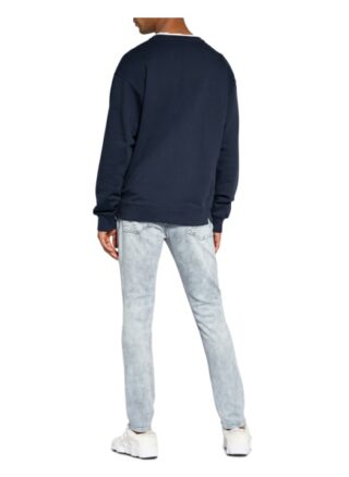 Denham Mori Sweatshirt Herren, Blau