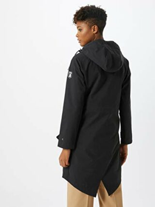 Derbe City Break Regenjacke Damen, Schwarz