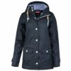 Derbe Peninsula Dots Regenjacke Damen, Blau