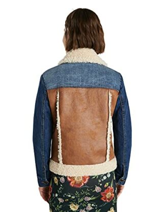 Desigual CHAQ_Daniela Jeansjacke Damen, Braun