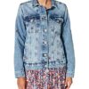 Desigual CHAQ_Julieta Jeansjacke Damen, Blau