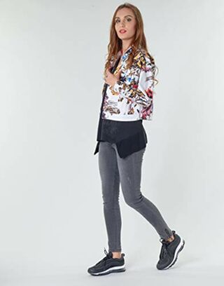 Desigual Fantasy Jeansjacke Damen, Bunt