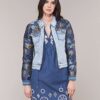 Desigual Sunset Jeansjacke Damen, Blau