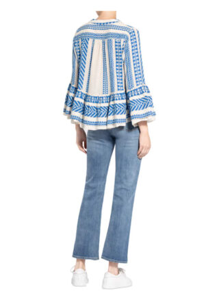 Devotion Blusenshirt Damen, Blau