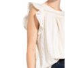Devotion Blusentop Damen, Weiß