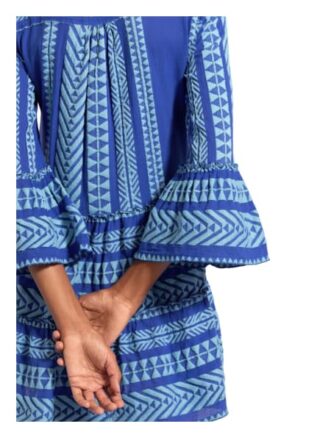 Devotion Ella Kleid in A-Linie Damen, Blau