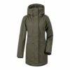 Didriksons Cajsa Parka Damen, Grün