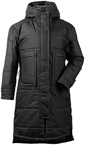 Didriksons Elaine Steppmantel Damen, Schwarz