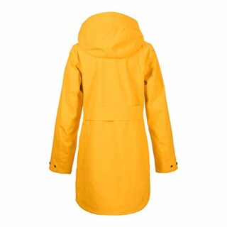 Didriksons Folka Regenjacke Damen, Gelb