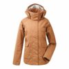 Didriksons Unn Regenjacke Damen, Braun