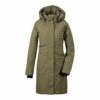 Didriksons W Emilia Parka Damen, Grün