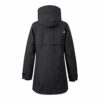 Didriksons W Frida Parka Damen, Schwarz
