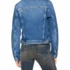 Diesel Velvet Jeansjacke Damen, Blau