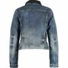 Diesel Wild Jeansjacke Damen, Blau