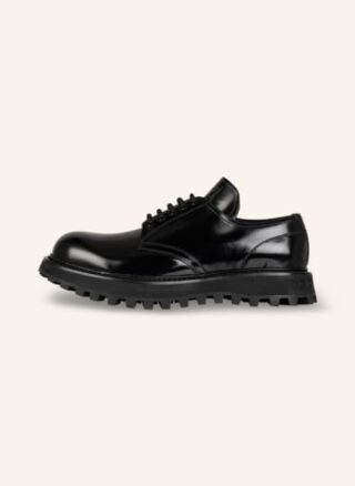 Dolce&Gabbana Bernini Schnürer Herren, Schwarz