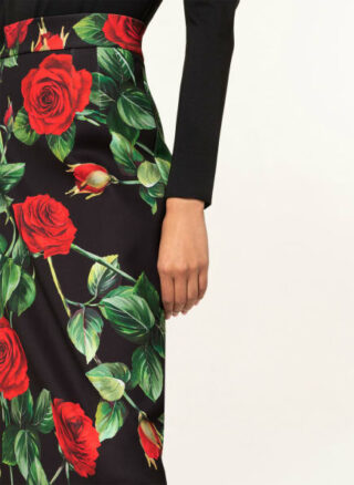 Dolce&Gabbana Bleistiftrock Damen, Schwarz