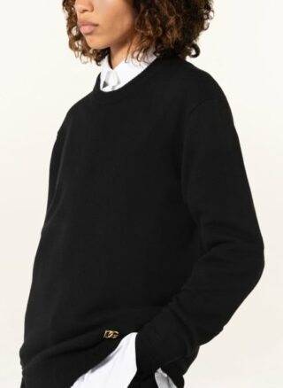 Dolce&Gabbana Cashmere-Pullover Damen, Schwarz