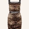 Dolce&Gabbana Cocktailkleid Damen, Braun