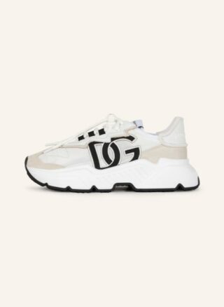 Dolce&Gabbana Daymaster Plateau-Sneaker Damen, Weiß