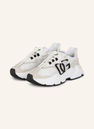 Dolce&Gabbana Daymaster Plateau-Sneaker Damen, Weiß