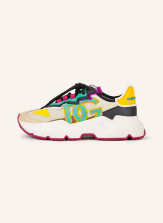 Dolce&Gabbana Daymaster Sneaker Damen, Gelb