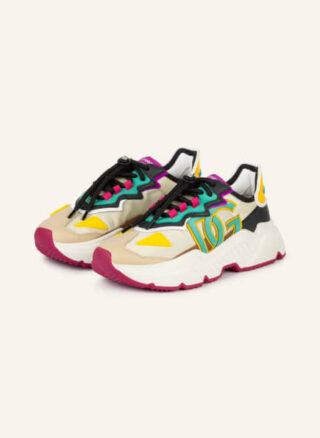 Dolce&Gabbana Daymaster Sneaker Damen, Gelb