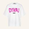 Dolce&Gabbana Diva T-Shirts Damen, Weiß